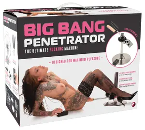 Seksa mašīna you2toys Big Bang Penetrator 05917260000 — regulējams statīvs, līdz 150 dūrieniem/min, dubultas penetrācijas uzgaļi