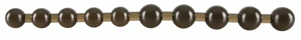 Анальные бусы you2toys Silicone Black — 10 шаров Photo 3