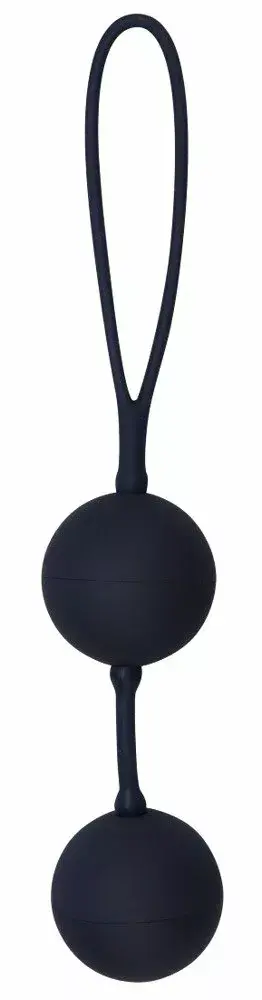 Вагинальные шарики Black Velvets The Perfect Balls — силикон Photo 2