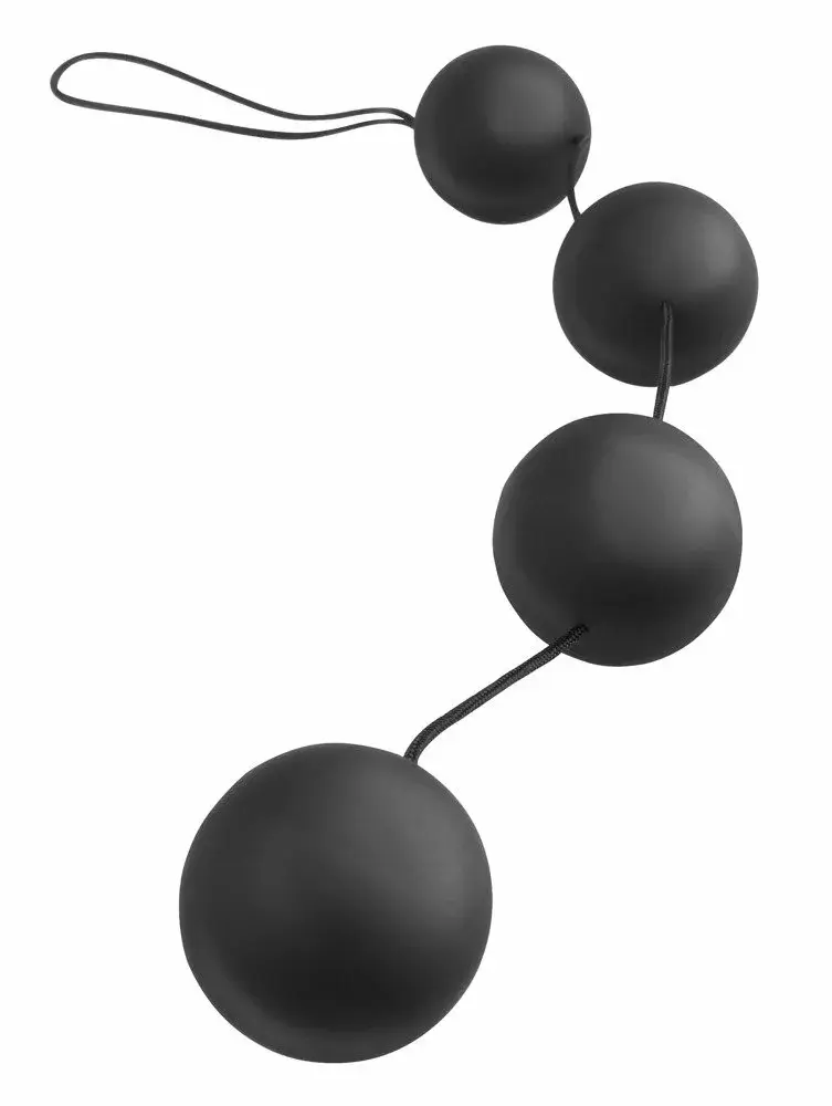 Вибрирующие шарики analfantasy AFC Deluxe Silicone Black Photo 2