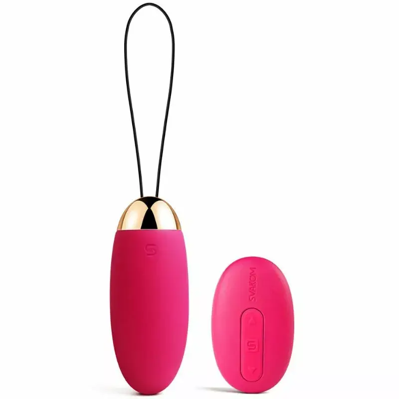 Vaginal Ball Svakom Silicone Red — вибро-пуля 8,1 см Photo 2