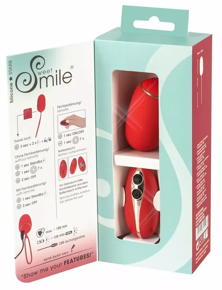 Вибрирующий шар Sweet Smile силиконовый Photo 7