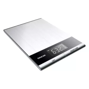 Electronic kitchen scale SENCOR SKS 5305 — stainless steel, 5 kg capacity, 1 g accuracy