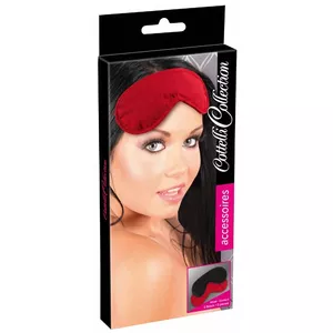 Blindfold Set pack of 2 red/bl