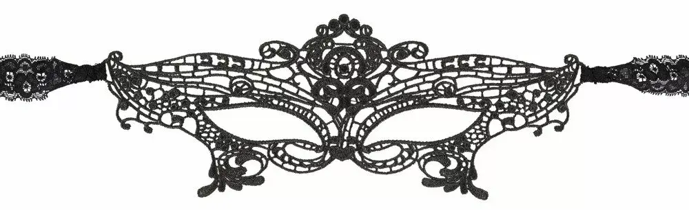 Маска cottelli collection 24802631001 чёрная кружевная Photo 4