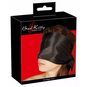 Bad Kitty Bondage šalle melna