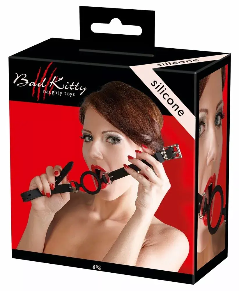 Кляп bad kitty 24916301001 — силиконовое O‑кольцо Ø 5 см Photo 4