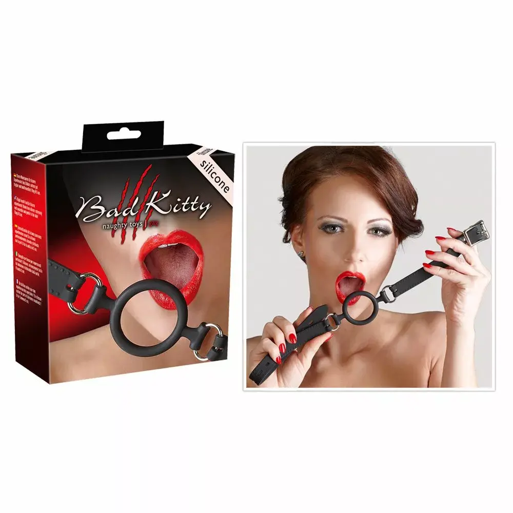 Кляп bad kitty 24916301001 — силиконовое O‑кольцо Ø 5 см Photo 5