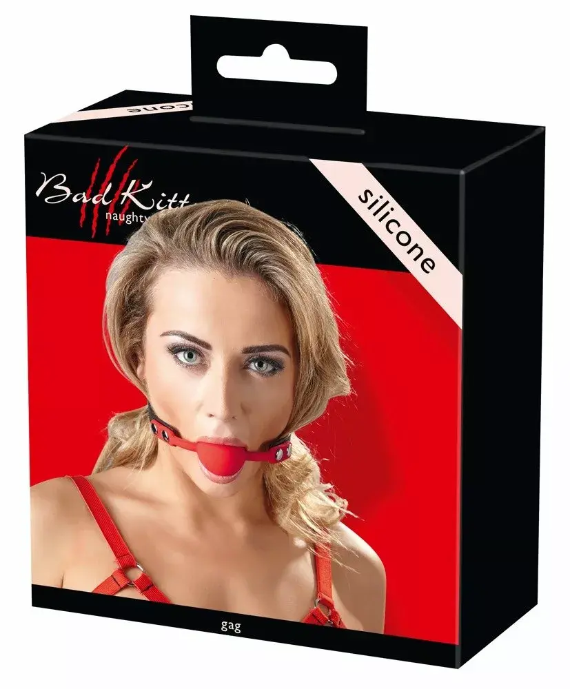 Кляп-шар bad kitty 24918693001 — силикон Ø 4 см Photo 6