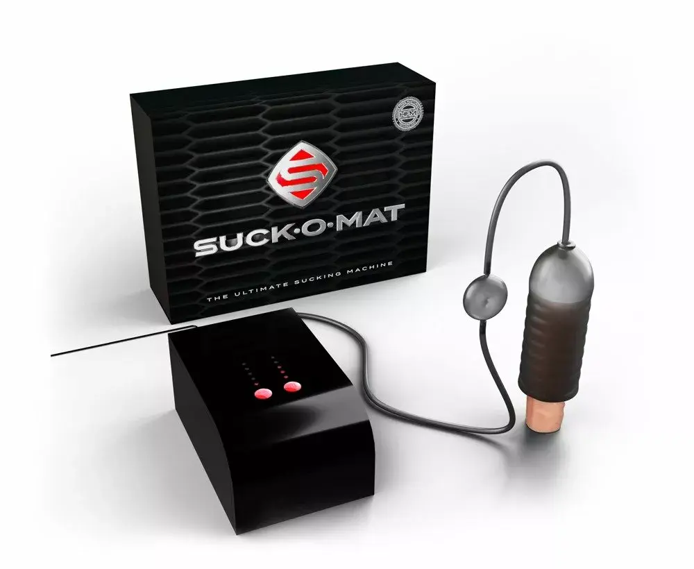 Мастурбатор Suck-O-Mat Silicone Black Photo 2