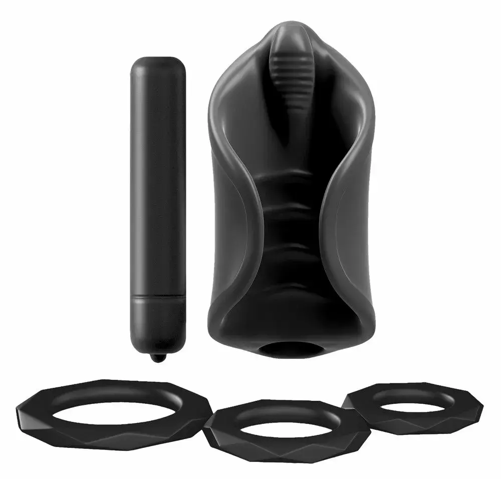 Мастурбатор Pipedream Silicone Black, 8 см Photo 3