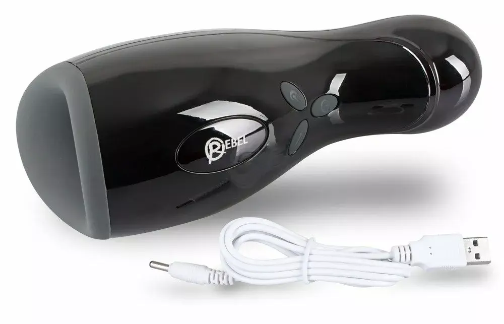 Masturbator Rebel Silicone Black — 05930870000 Photo 7