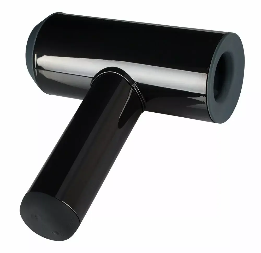 Masturbator Rebel Silicone Black — 21.3 cm, 7 modes Photo 3