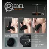 Masturbator Rebel Silicone Black — 21.3 cm, 7 modes Photo 9