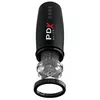 Masturbator Pipedream Silicone Black — 2 speeds, vibration, suction Photo 5
