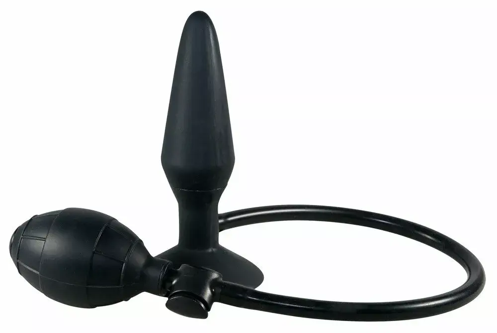 Надувная анальная пробка you2toys True Black Photo 2