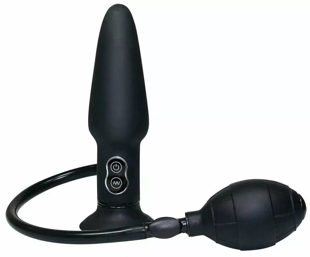 you2toys True Black вибрирующая надувная пробка 05746000000 Photo 2
