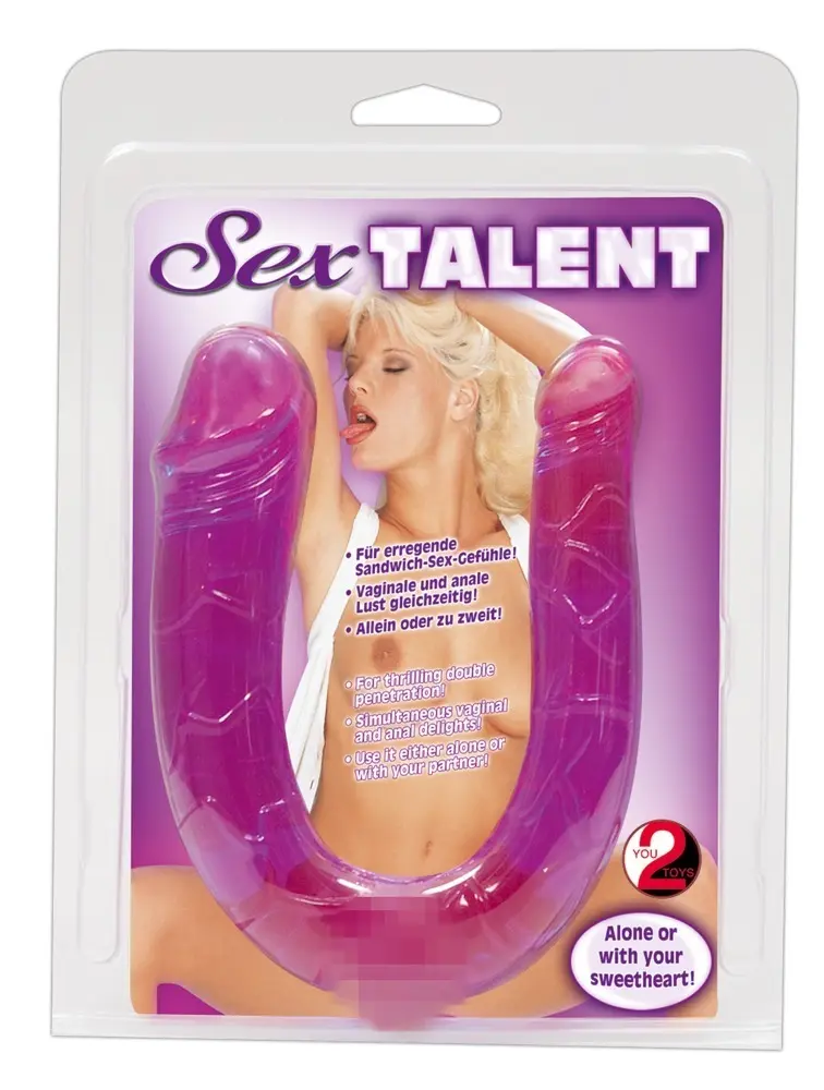 Dubultā dilda You2Toys Silicone Black —