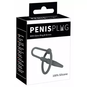 Penis Plug with Glans Ring