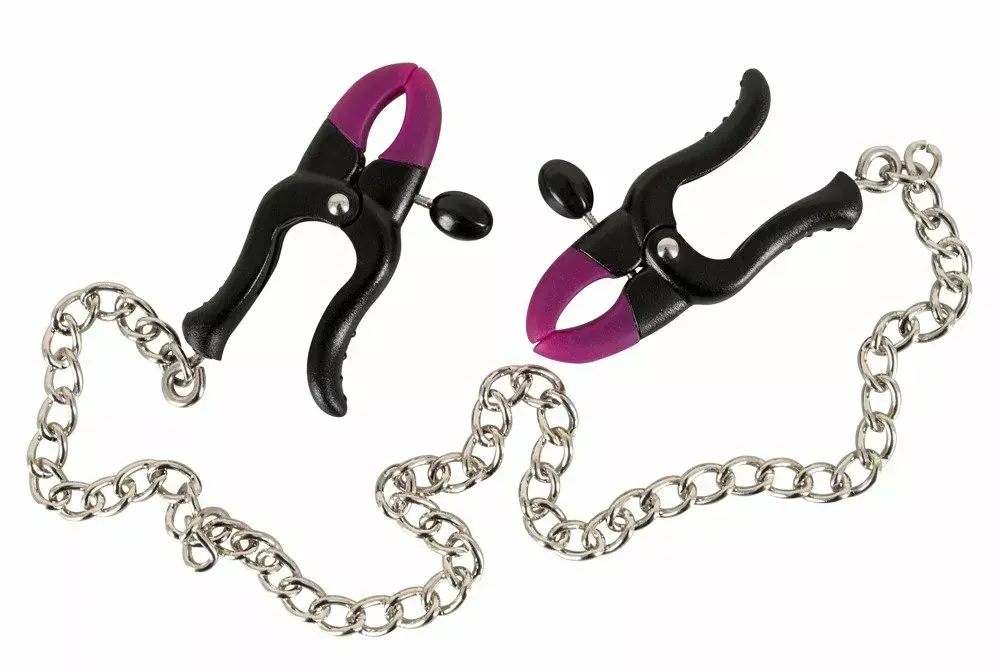 Nipple clamps Bad Kitty 05231430000 adjustable silicone tips Photo 3