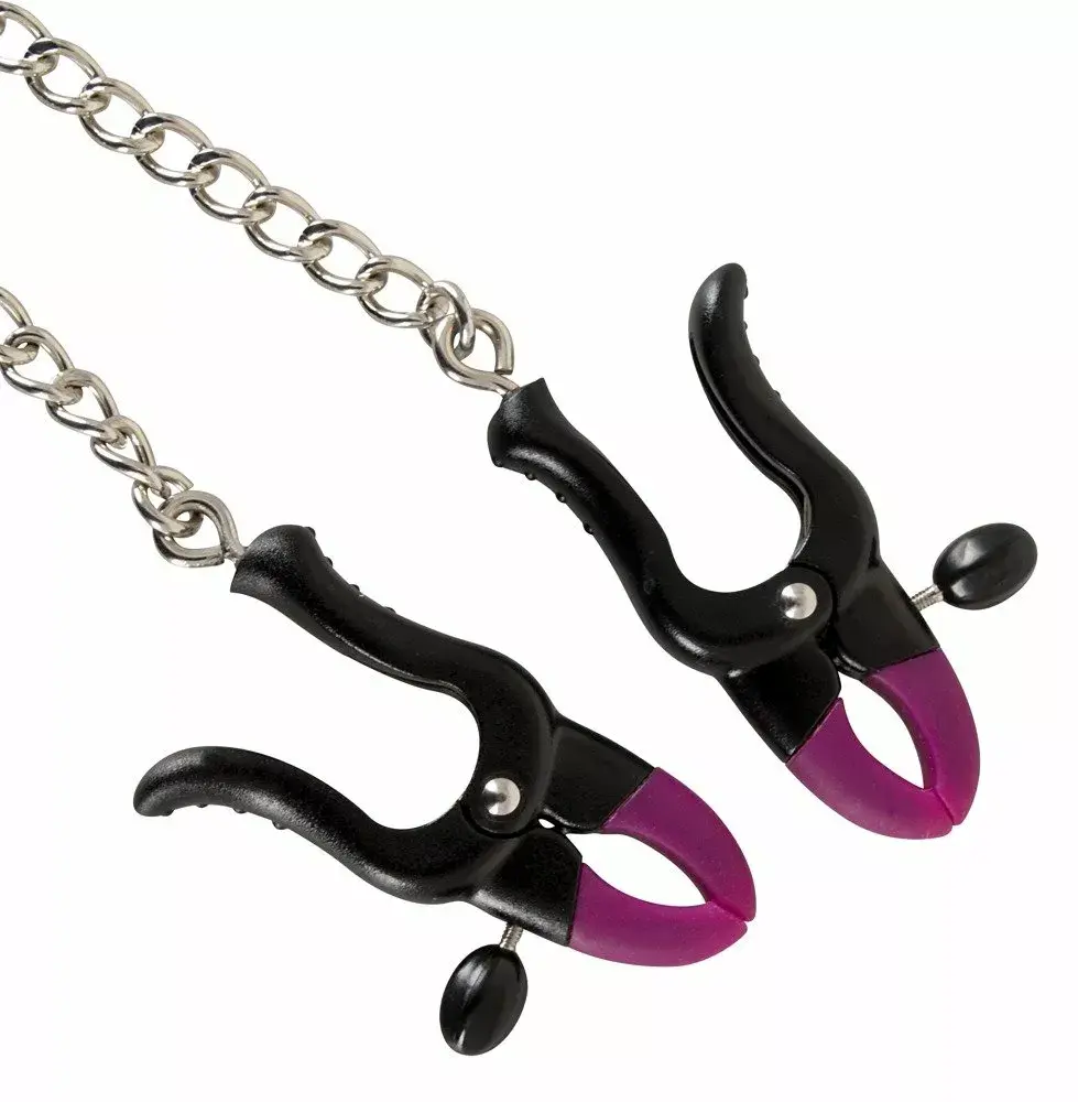 Nipple clamps Bad Kitty 05231430000 adjustable silicone tips Photo 4