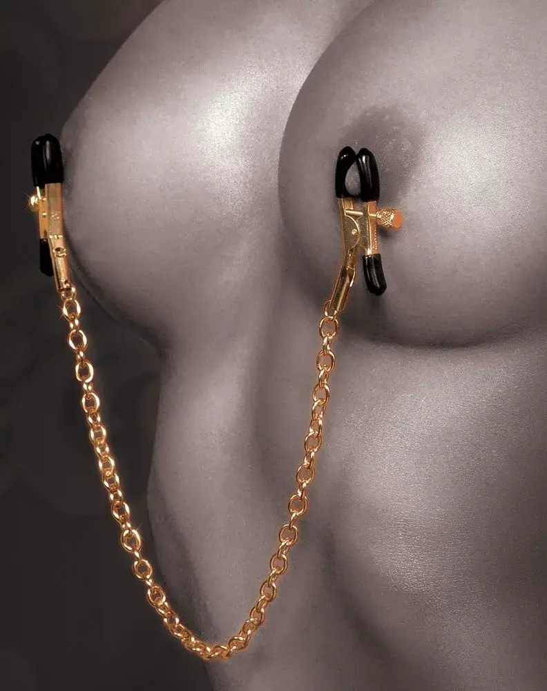 Pipedream FFS Gold Chain adjustable nipple clamps Photo 4
