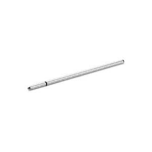 Uretrālais dilators Mystim Dilator Slim Finn, alumīnijs, garums 15 cm, Ø 0.6 cm, kabelis 98 cm (paredzēts Mystim ierīcēm)
