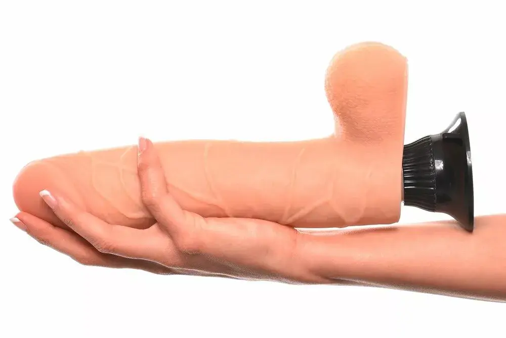 Вибратор real feel No.9 Light Silicone Flesh Photo 5