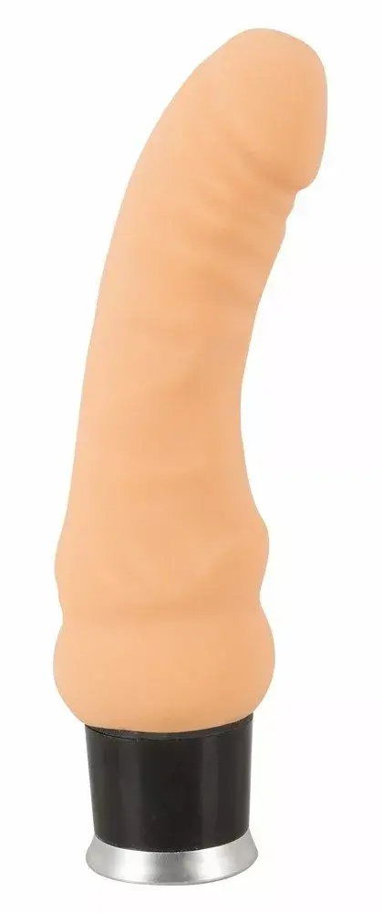 Вибратор nature skin Real Vibe Silicone Pink Photo 2