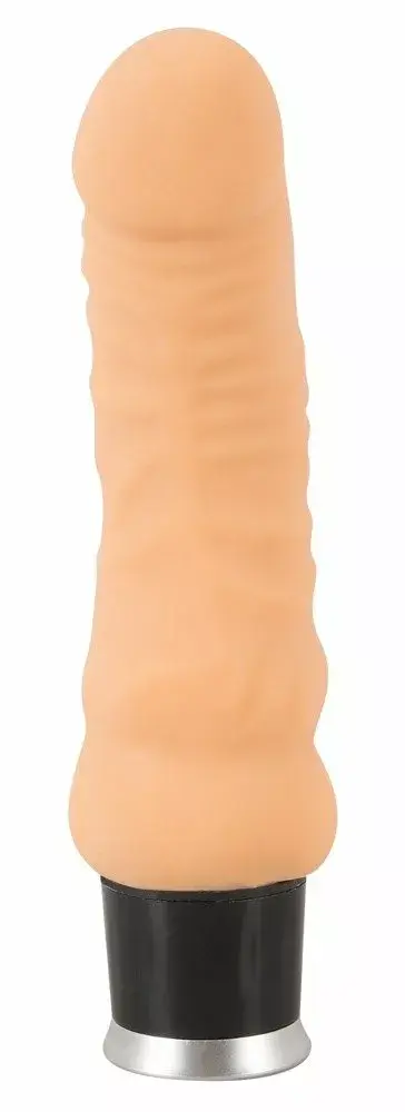 Вибратор nature skin Real Vibe Silicone Pink Photo 3