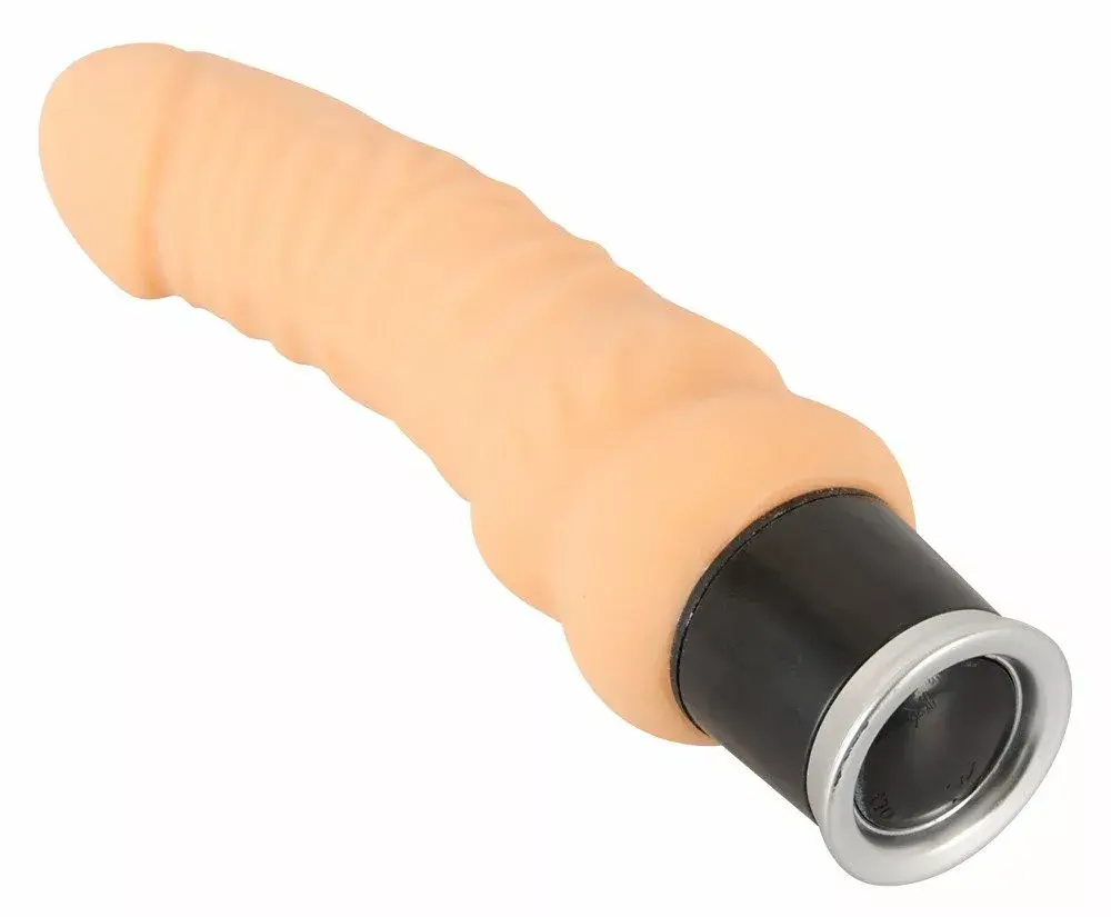 Вибратор nature skin Real Vibe Silicone Pink Photo 4