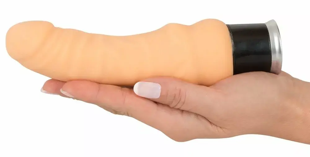 Вибратор nature skin Real Vibe Silicone Pink Photo 5