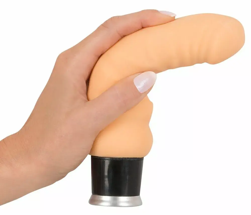 Вибратор nature skin Real Vibe Silicone Pink Photo 6