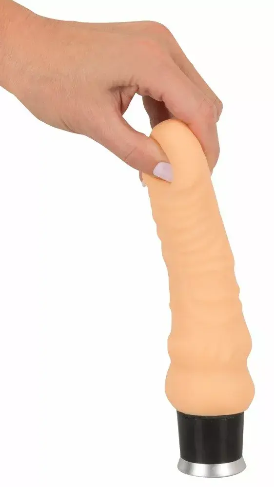 Вибратор nature skin Real Vibe Silicone Pink Photo 7