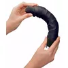 Вибратор Nature Skin Big Vibe Black — 23 см, Ø 4,5 см Photo 3