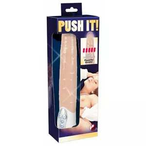 Vibrators you2toys Silicone Pink — reālistiska stumšanas funkcija un 7 vibrācijas režīmi, garums 27,5 cm, Ø 4 cm, TPE
