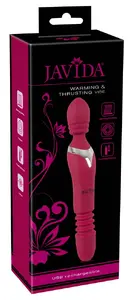 Массажная палка Javida Javida Warming & Thrusting 05942530000 — нагрев, 7 режимов вибрации, 3 скорости толчков, USB, 27 см