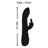 Rabbit vibrator Sweet Smile Silicone Purple — 21 cm Photo 8