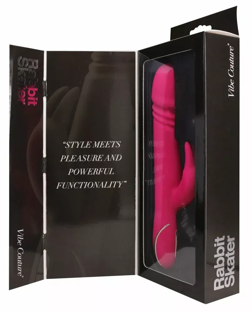 Вибратор Vibe Couture Pink Rabbit Skater Photo 10