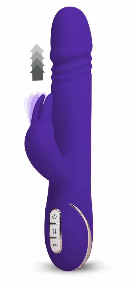 Вибратор Vibe Couture Silicone Purple — кролик, перезаряжаемый Photo 4