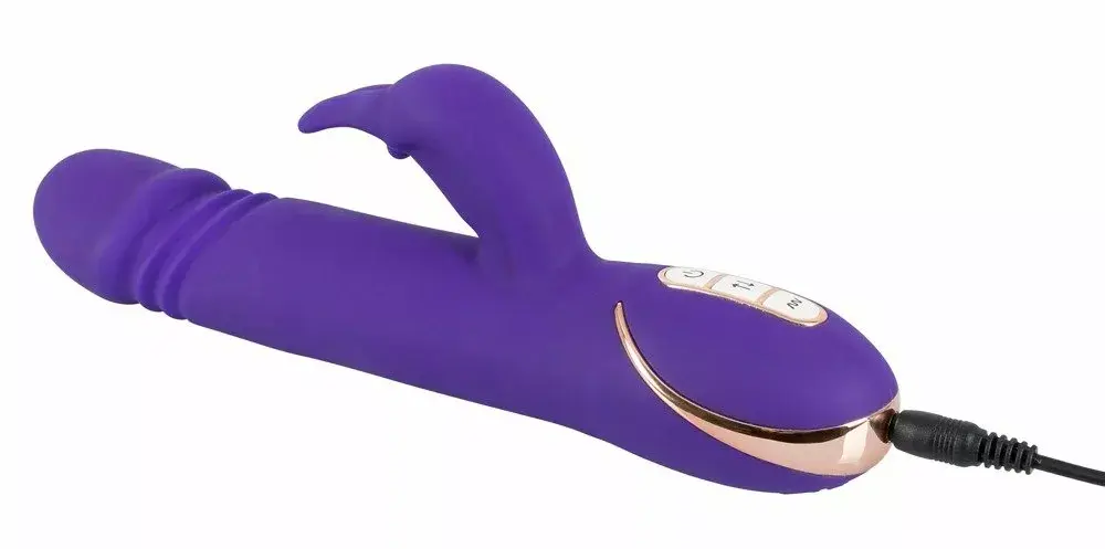 Вибратор Vibe Couture Silicone Purple — кролик, перезаряжаемый Photo 7