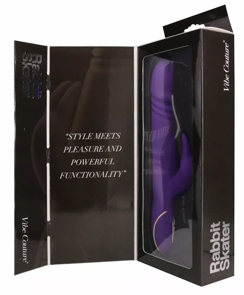 Вибратор Vibe Couture Silicone Purple — кролик, перезаряжаемый Photo 10