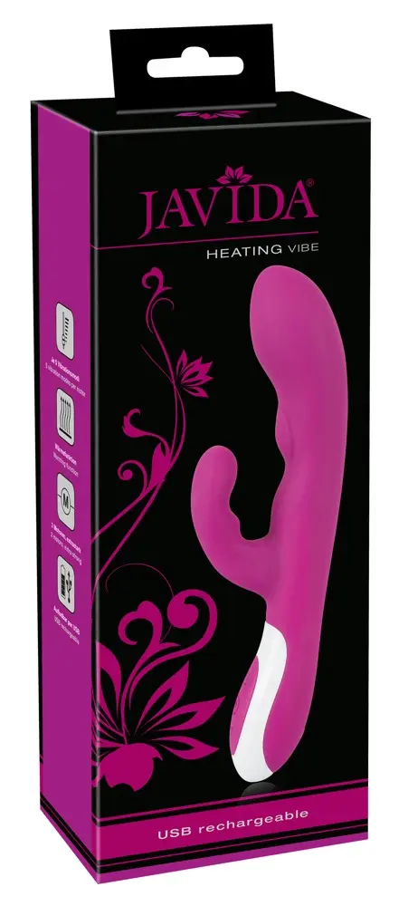 Vibrators Javida Silicone Pink — divu