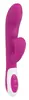 Вибратор Javida Silicone Pink — двухмоторный 22 см Photo 3