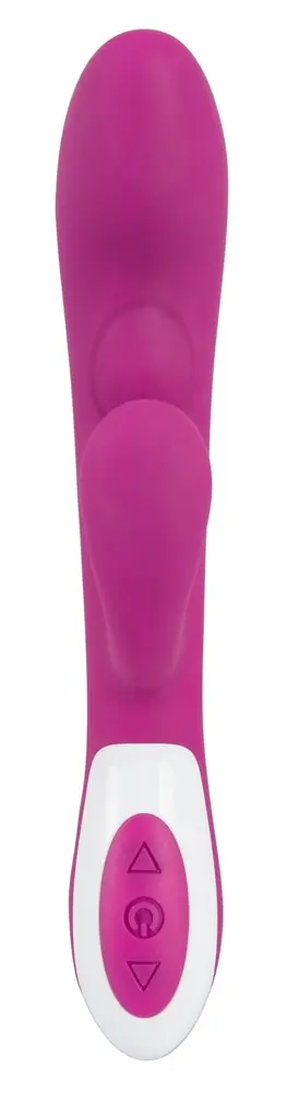 Вибратор Javida Silicone Pink — двухмоторный 22 см Photo 4