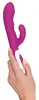Вибратор Javida Silicone Pink — двухмоторный 22 см Photo 5
