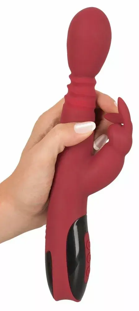 Кролик-вибратор you2toys Silicone Rabbit Pink Photo 4