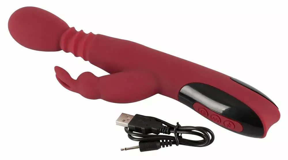 Кролик-вибратор you2toys Silicone Rabbit Pink Photo 5