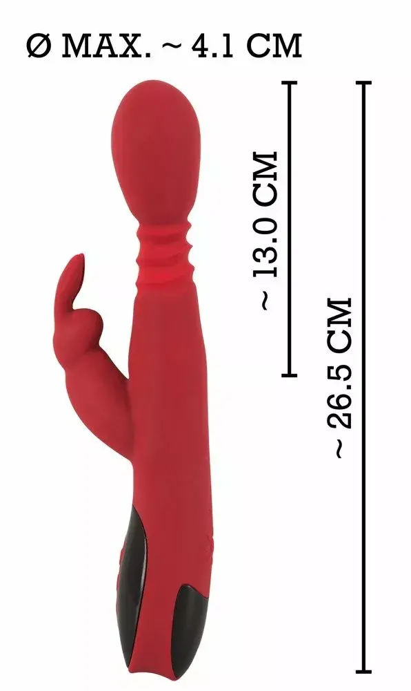 Кролик-вибратор you2toys Silicone Rabbit Pink Photo 8