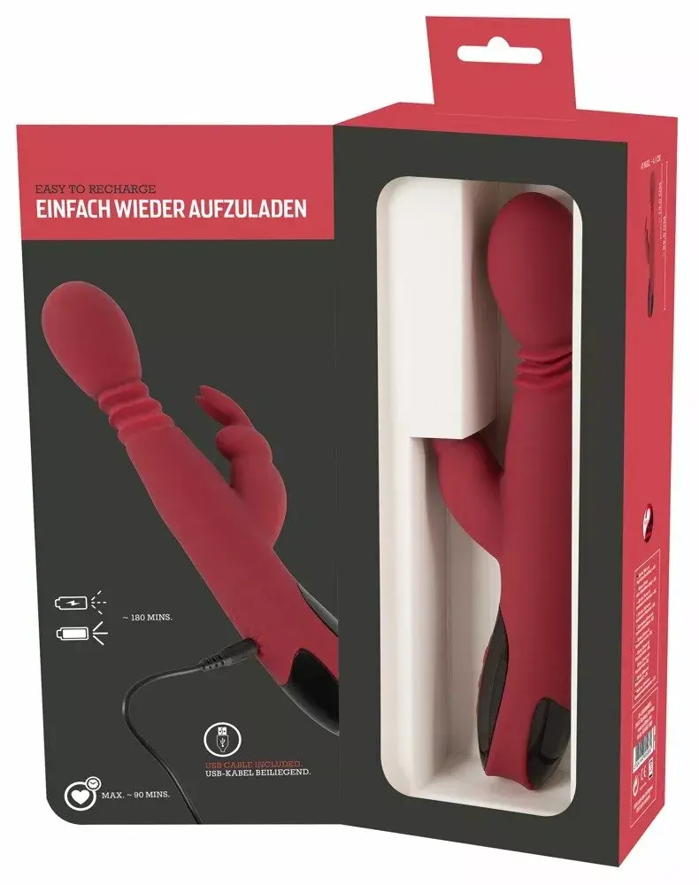 Кролик-вибратор you2toys Silicone Rabbit Pink Photo 9